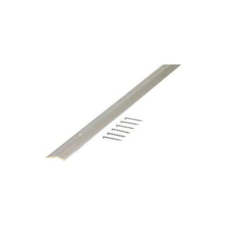 M-D Building Products M-D Carpet Trim Smooth, 66217, 72"L, Polished, Screw Nails 66217